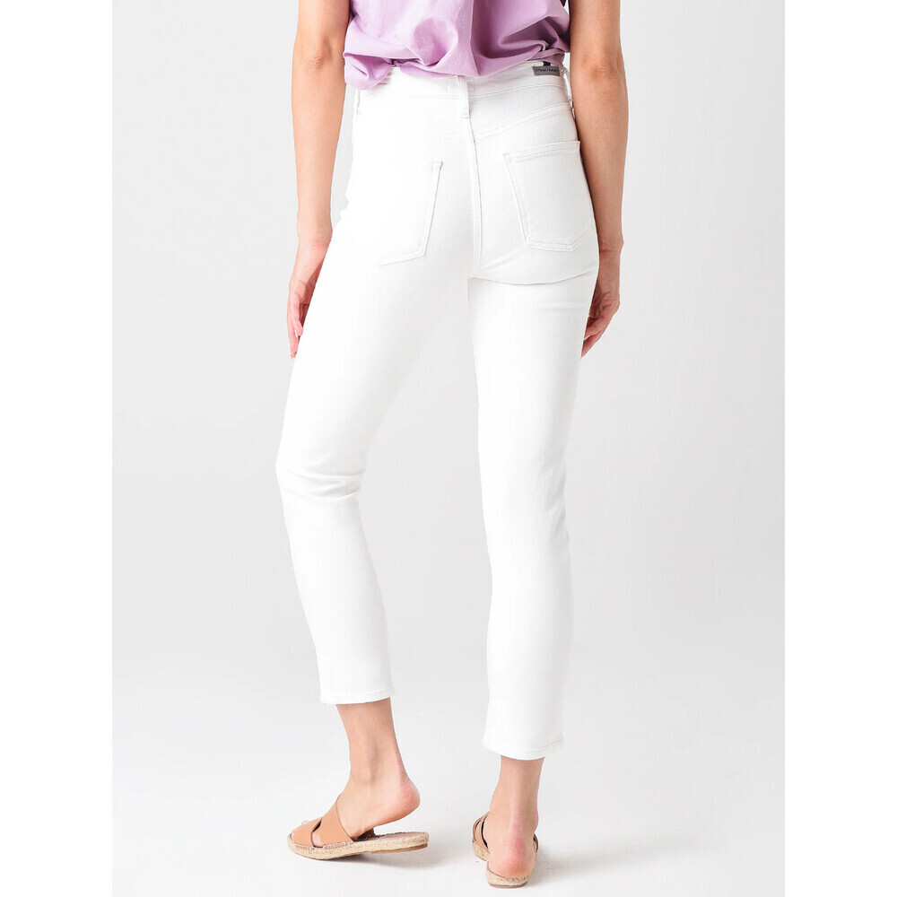 Citizens Of Humanity Harlow Ankle High Rise Slim Jeans In Sea Salt White Size 30 - Picture 12 of 15